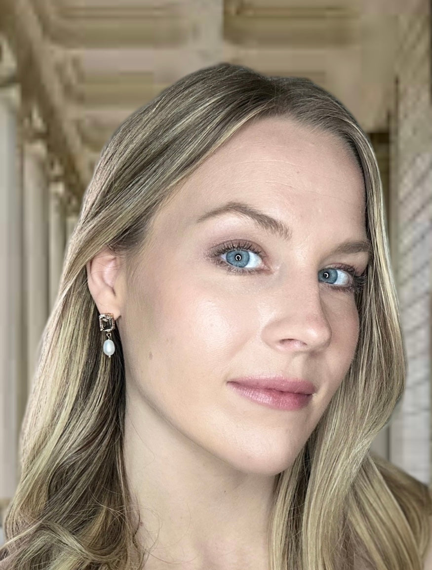 “Lorraine” 47 Natural Freshwater High Quality Pearl Drop Dangle Earrings